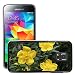 Produktbild Hülle Case Schutzhülle Cover Premium Case // M00290742 Hypericum Johanniskraut Gelb // Samsung Galaxy S5 MINI SM-G800