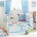 Boys Blue Bertie Bear - 4 Piece Bedding Set