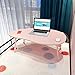 Produktbild Laptoptisch Faltbarer Laptop-Bett-Tisch Für Spiel, Laptop-Schreibtisch, Schreibtisch, Schreibtisch, Kind-Frühstückstablett, Beweglicher Stehtisch, Notizbuch-Stand-Sofa-Tisch, Studien-Schreibtisch, Vielzweck Im Schlafsaal, Haus (faltbar, Größe: 80 * 50 * 28cm) ( Farbe : C )