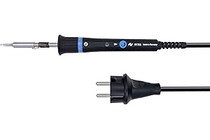 ERSA PTC70 lutownica 75 W do 450 °C lutownica z regulacją temperatury 230 V ze stojakiem z regulacją temperatury RESISTRONIC – Made in Germany – 0710CD