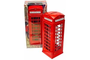 KAV Tirelire en Forme de Cabine téléphonique Motif Union Jack sur Boîte/Speicher/Memoria/Londres