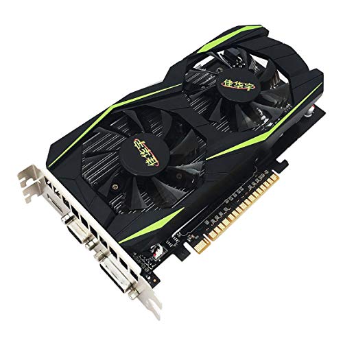 Preisvergleich Produktbild Bellaluee Grafikkarte, NVIDIA GTX960 4GB DDR5 Arbeitsspeicher 128Bit Grafikkarte Gaming Grafikkarte mit Hoher Bandbreite Mit HDMI VGA DVI Schnittstelle, für GeForce Desktop Computer