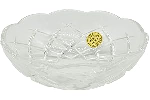 ‎CHRISTOPH PALME LEUCHTEN Kristall Lichtschale Ø 120mm Kristallklar Bobeche 30% PbO Kristallschale Tropfschale