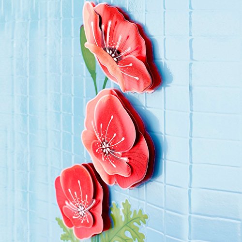 Preisvergleich Produktbild Dekosticker "Mohnblumen"