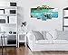 Produktbild FORWALL Leinwandbild Kunstdruck Wandbild Hawaii Delphine S4A (170cm. x 100cm. (1x30x100, 2x30x80, 2x40x60)) AMFPS20283S4A Canvas Picture Print Hawaii Delphin Wasser Fisch Ozean Natura Haus