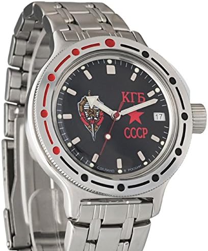 Vostok Amphibian Russian Military Diver 200WR Mechanical AUTO Self-Winding Wrist Watch 420457