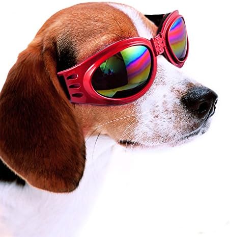 Lesypet Dog UV Protection Goggles Sunglasses waterproof Sun Glasses,Medium