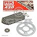 Produktbild Kettensatz Kreidler SM 50 Supermoto 15-17 Kette RK 420 140 offen 11/62
