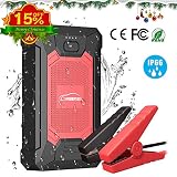 【IP66 Impermeable】: Este arrancador batería es impermeable, antishock y a prueba de polvo. También se puede utilizar en días de lluvia. Es el primer arrancador de coche con IP66 impermeable del mundo.