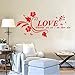 Produktbild Wandaufkleber Liebe Abnehmbare Art Vinyl Wandbild Home Room Decor Wandaufkleber hausgarten küche zubehör dekorative aufkleber wandbilder