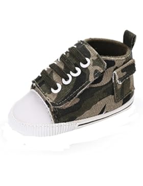 Clode® Nette Jungen Mädchen Baby weiche alleinige Krippe Schuhe Kleinkind Aufladungs Schnürsenkel