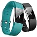 Produktbild Yometome Für Fitbit Charge 2 Armband Original, Weiche TPE Uhrenarmband für Sport und Ersatz Klassisch Armband für Fitbit Charge2