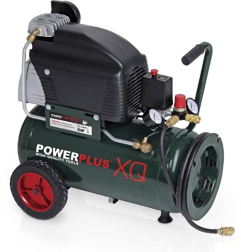 POW XQ8105 Elektro Kompressor 10bar, 24-Liter-Tank