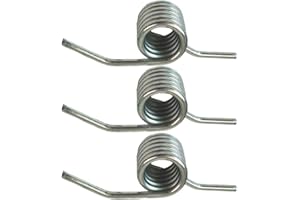 CLISPEED Accesorios Jack El Resorte de Retorno de La Manija de Torsión Se Adapta Al Gato Hidráulico de Piso de 3 Toneladas Lado Derecho Plateado 3 Piezas