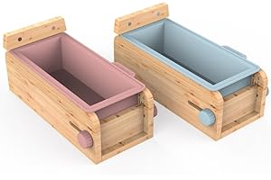 CÉCOA • Fabrique à Savon • Moule en Silicone • Outil de Découpe et de Fabrique • Kit Compet • Découpe Précis • Facile d'Utilisation • 22,5 x 10,5 x 10 cm