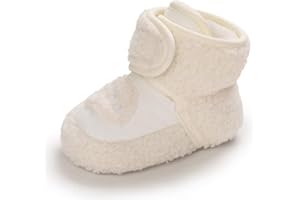 MASOCIO Bottes Bébé Fille Garçon Hiver Chaussures Premiers Pas Antidérapant Semelle Souple
