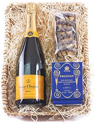 Wickers Gift Baskets | Champagne Hamper Mini with Veuve Clicquot