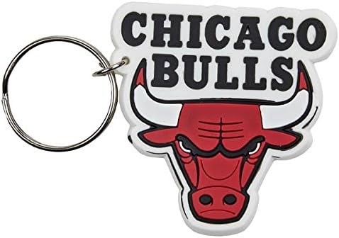 Chicago Bulls Rubber Key chain ring