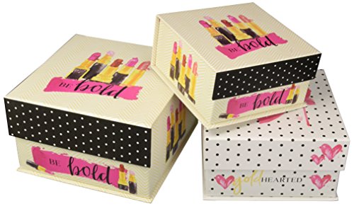 Tri-Costal Design 8056304524584 magnétique Boîte carrée (Lot de 3)