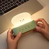 &Ccedil;ocuk Gece Lambası Emzirme Işığı Bebek Odası,Dokunmatik Kontrol, USB Şarjı (BPA İ&Ccedil;ERMEZ) (Tost Makinası)