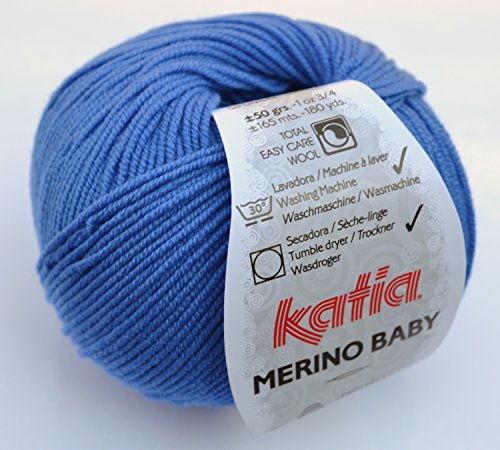 Katia Merino Baby Handstrickgarne 165 Meter Farbnummer 57 - 2