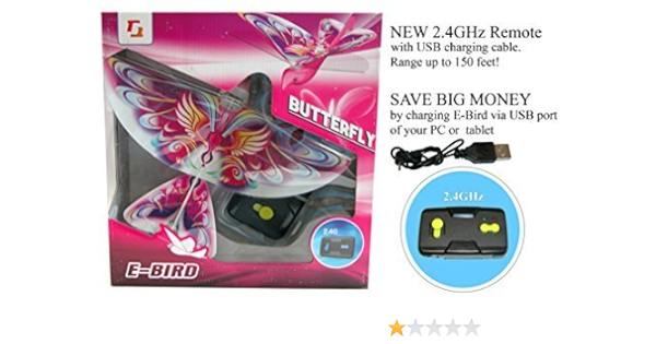 remote control flying butterfly