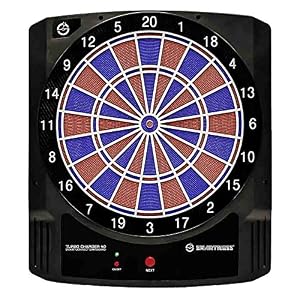 Cargador turbo de dardos Carromco, tablero de dardos electrónico que incluye función de aplicación para teléfonos inteligentes o tabletas, máquina de dardos con 16 juegos para 1 a 8 jugadores, incluidos 6 dardos y 20 puntas de repuesto