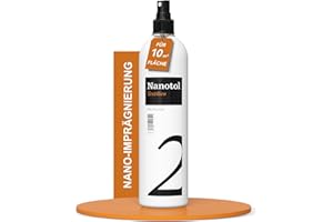 ‎NANOTOL Nano-Imprägnierspray für Textilien aller Art (Couch, Schuhe, Cabrio-Verdeck, Zelt, Gartenmöbel, Markise, Sonnenschirm) - Nanotol Textilien Protector