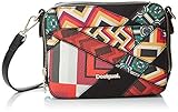 , , , , 16.0, 2.6, Bandolera Desigual - Bols_graphic Atlas_jasper, Bolsos bandolera Mujer, Rojo (Carmin), 7.5x15x19.5 cm (B x H T)