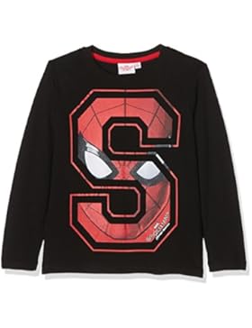 Spiderman Jungen Langarmshirt - weiß