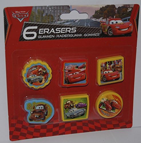 6 x Disney Pixar Cars : - Ideal Party and Loot Bag Fillers.