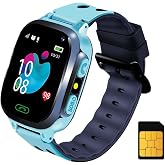 sekyo S1 Kids Smartwatch for Boys & Girls, Calling Smart Watch for Kids with Location Tracker, Camera, SOS & Safe Zone Alert, Family Chat, App Control