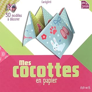 jaquette livre Mes Cocottes en Papier