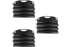 well2wellness® Hochwertiges Pool Eisdruckpolster 50 cm - 12 Stück mit Sand beschwert + Verbindungshaken