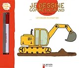 Image de Je dessine comme un grand les engins du chantier