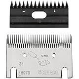 Kerbl 18961 Schermesser-Set Kerbl Premium, Rind / Pferd 31/15 Zähne