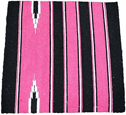 Northern Equestrian Beautiful Western Rug, Western Saddle Pad, Navajo Rug, Saddle Rug, 30"X30", different colours (Pink)
