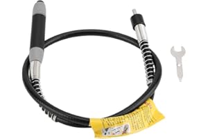 Asixx 6mm Flexible Welle, 6mm Bohrfutter Flexible Welle Zubehör für große elektrische Grinder Rasenmäher Teile 6mm Flexible Welle