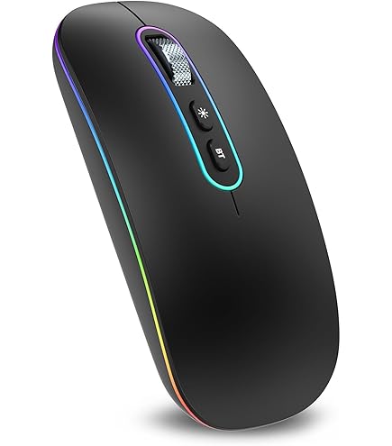 Mouse Wireless Bluestork OFF 105 Ricaricabile | Bluetooth E 2.4GHz | 3200 DPI E 62 Ore Di Autonomia | Silenzioso E Ambidestro