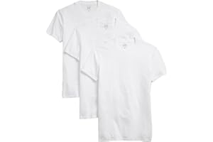 GAP mens Crew Neck T-shirt (3-pack) Base Layer Top, Optic White, Large US