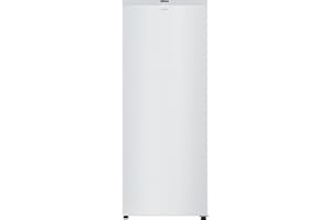 Candy Up Freezer 300 CNUQ2L513EW, Congelador Vertical, Ancho 55CM, 169L, 4 Cajones, Control Mecánico de la Temperatura, Patas Ajustables, Iluminación interna por LED, Tirador Exterior, 37DB, Blanco
