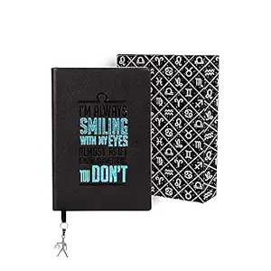 Doodle Zodiac Sign Diary Notebook, Size B6,Ruled Pages 192, 80 GSM (Libra)