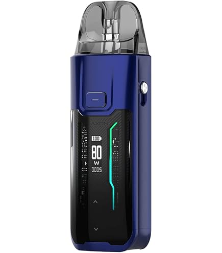 Vaporesso Luxe XR Max Kit – 80W, 2800 MAh, 5 Ml Pod, DTL/MTL, Kompatibel Mit Luxe X/XR, Gletscherblau