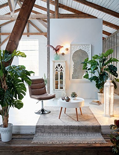 miaVILLA Wandspiegel Fenja – Spiegel Orientalisch – Weiß – ca. 73 x 130 cm - 3