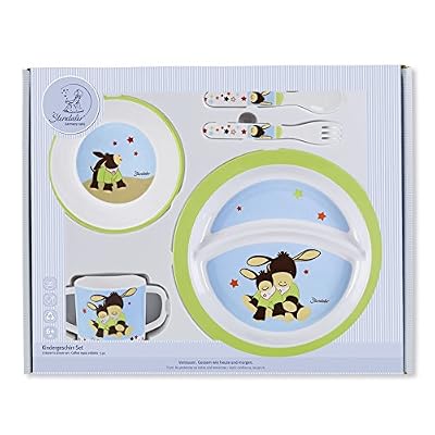 Sterntaler Coffret Repas Motif Emmi L'Ane Blanc 5 Pièces