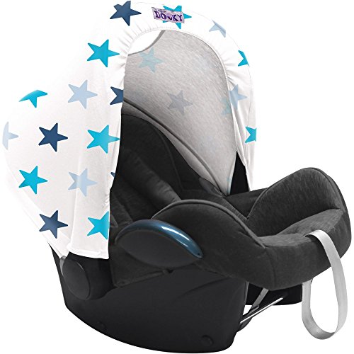 Hoody Replacement Infant Car Seat Hood Blue Stars