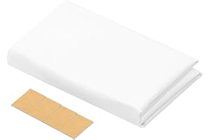 Decdeal Projektor Leinwand Halbtransluzenter Beamerleinwand mit Einer Größe von 4 x 6 Fuß für virtuelle Halloween und Weihnachten Fenster Projektion Videos