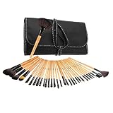 maquillar sombra de ojos facil Satisfacer Todas Las Necesidades -- Este conjunto de brochas de maquillaje incluye 32 pinceles con bolsa de viaje de prima calidad para ayudar a crear una gran variedad de estilos diferentes y satisfacer todas necesidades de maquillaje.