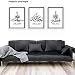 Produktbild ZUEN Dreifache muslimische Min Min Großhandel Moderne Inkjet Ölgemälde - 3D Malerei Wohnzimmer Moderne abstrakte Wandkunst Bild