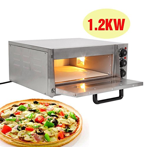 Avis Ridgeyard 1.2KW Electric lectrique Pizza Maker Oven Machine Commercial Baking Grilling Kitchen Restaurant Cafe Food